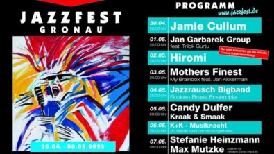 Jazzfest Gronau 2022 – “Groove in the green”