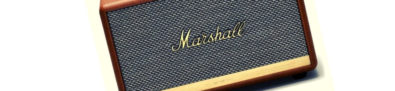 Im klassischen Marshall-Design – die Blutooth-Box Marshall Woburn III