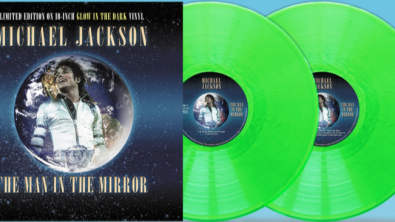 Michael Jackson- The Man In Te Mirrow: 10-Zoll-Doppelalbum auf Glow In The Dark Vinyl